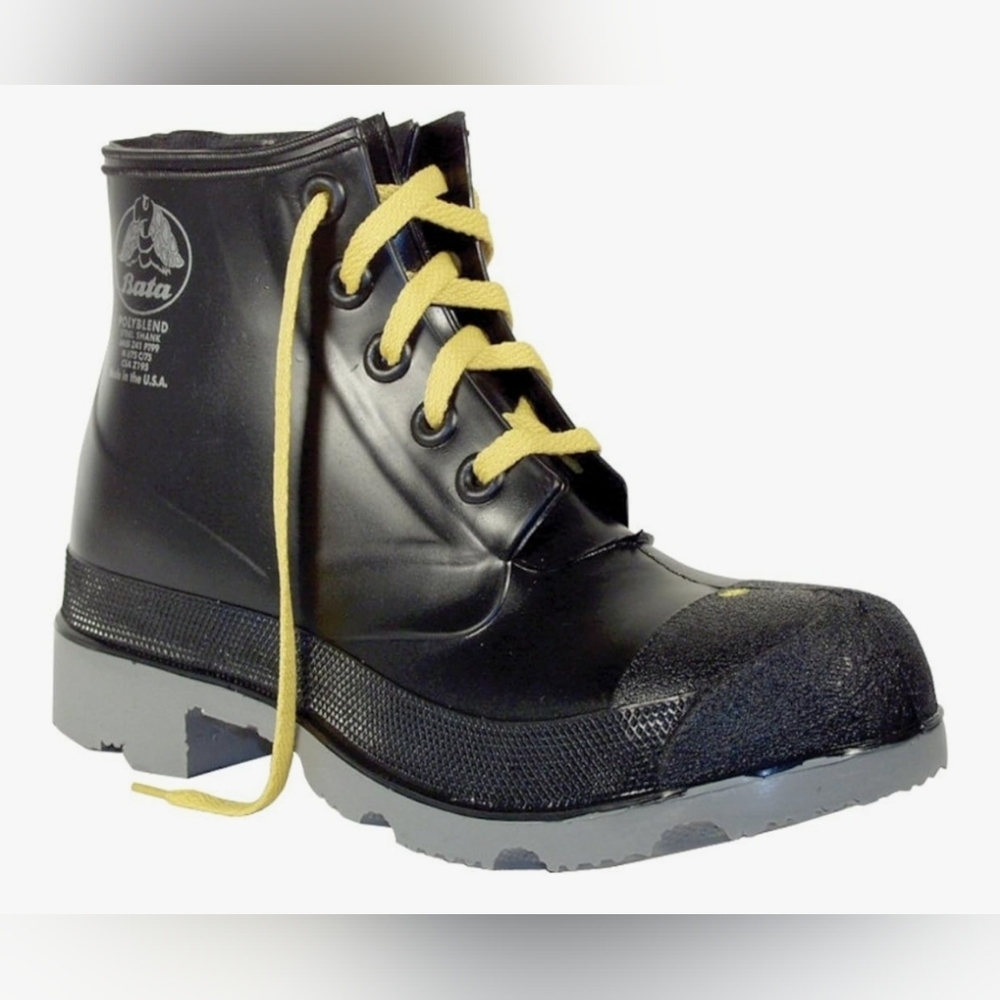 Bata | Black Polyblend Steel Shank ANSI Z41 | Size 9